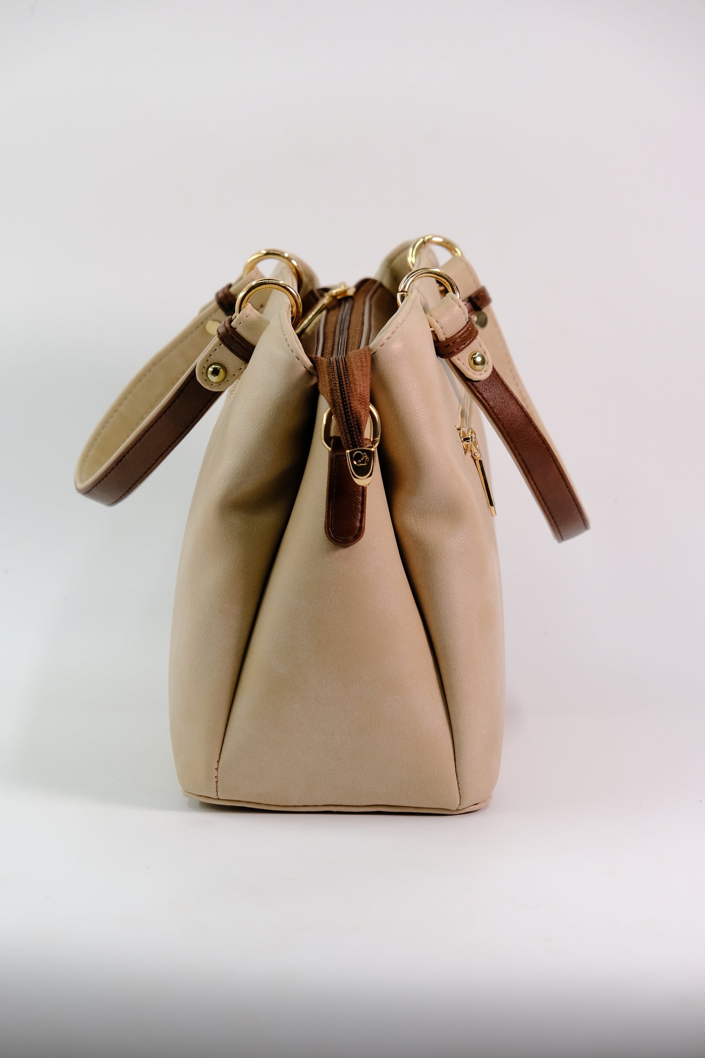 Luxe Beige Elegance Tote