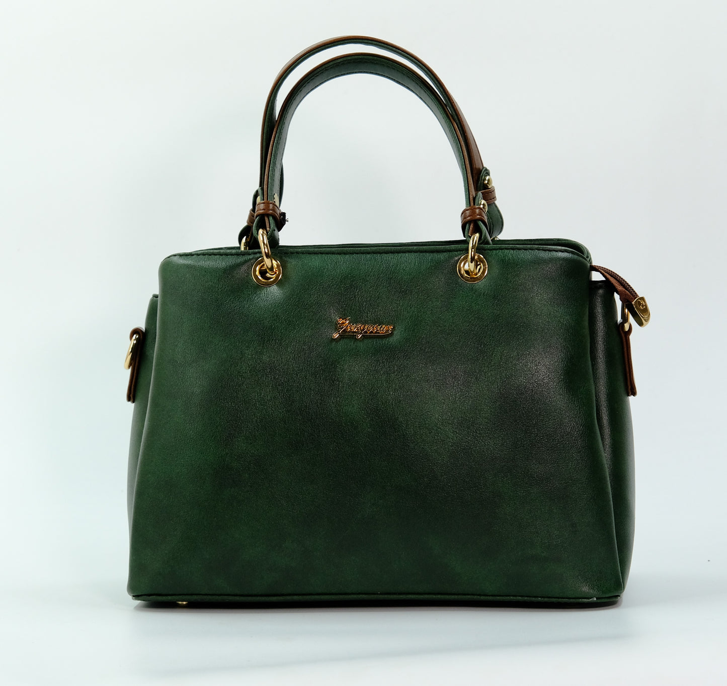 Forest Green Satchel women's handbag