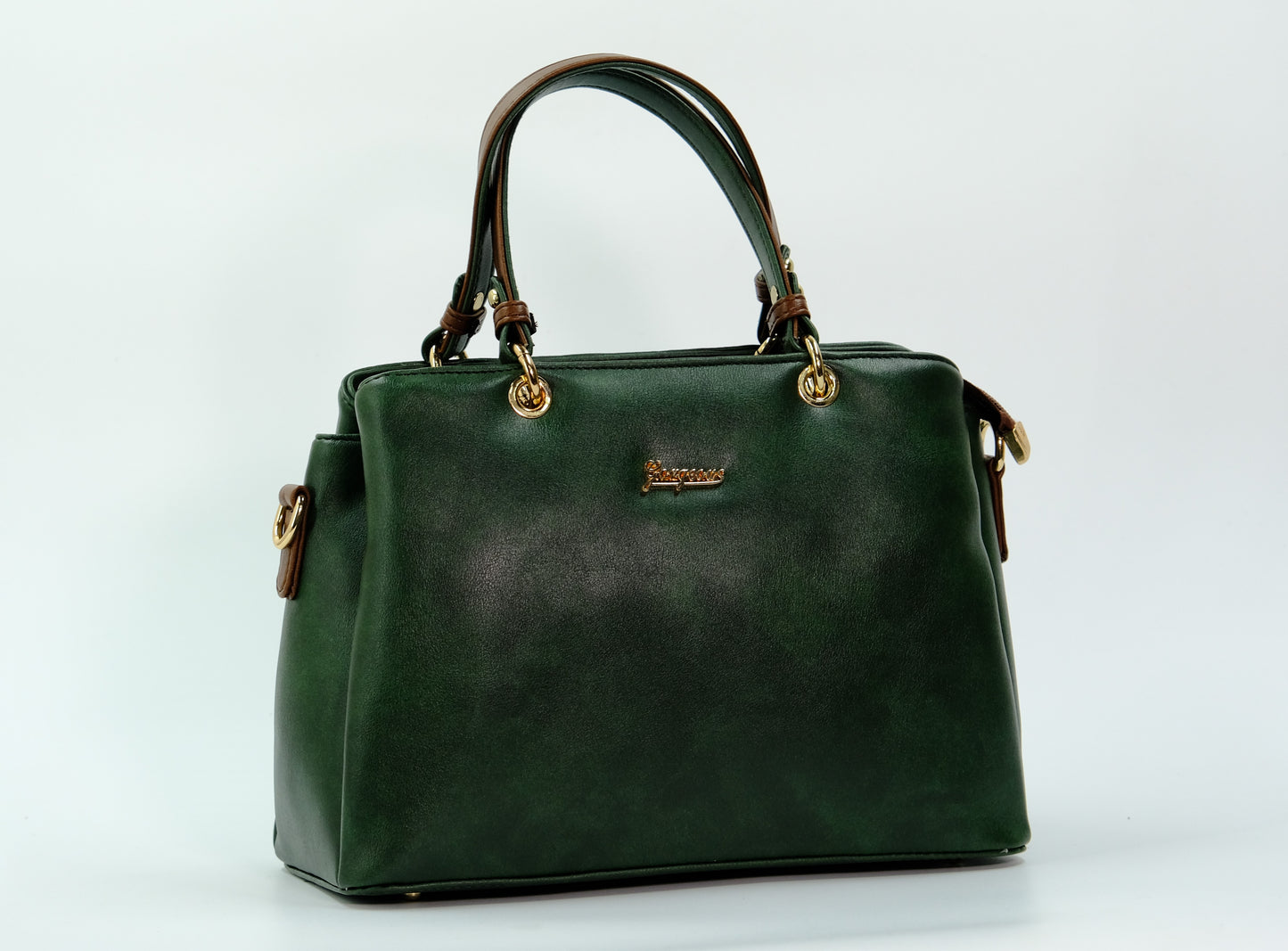 Forest Green Satchel women's handbag