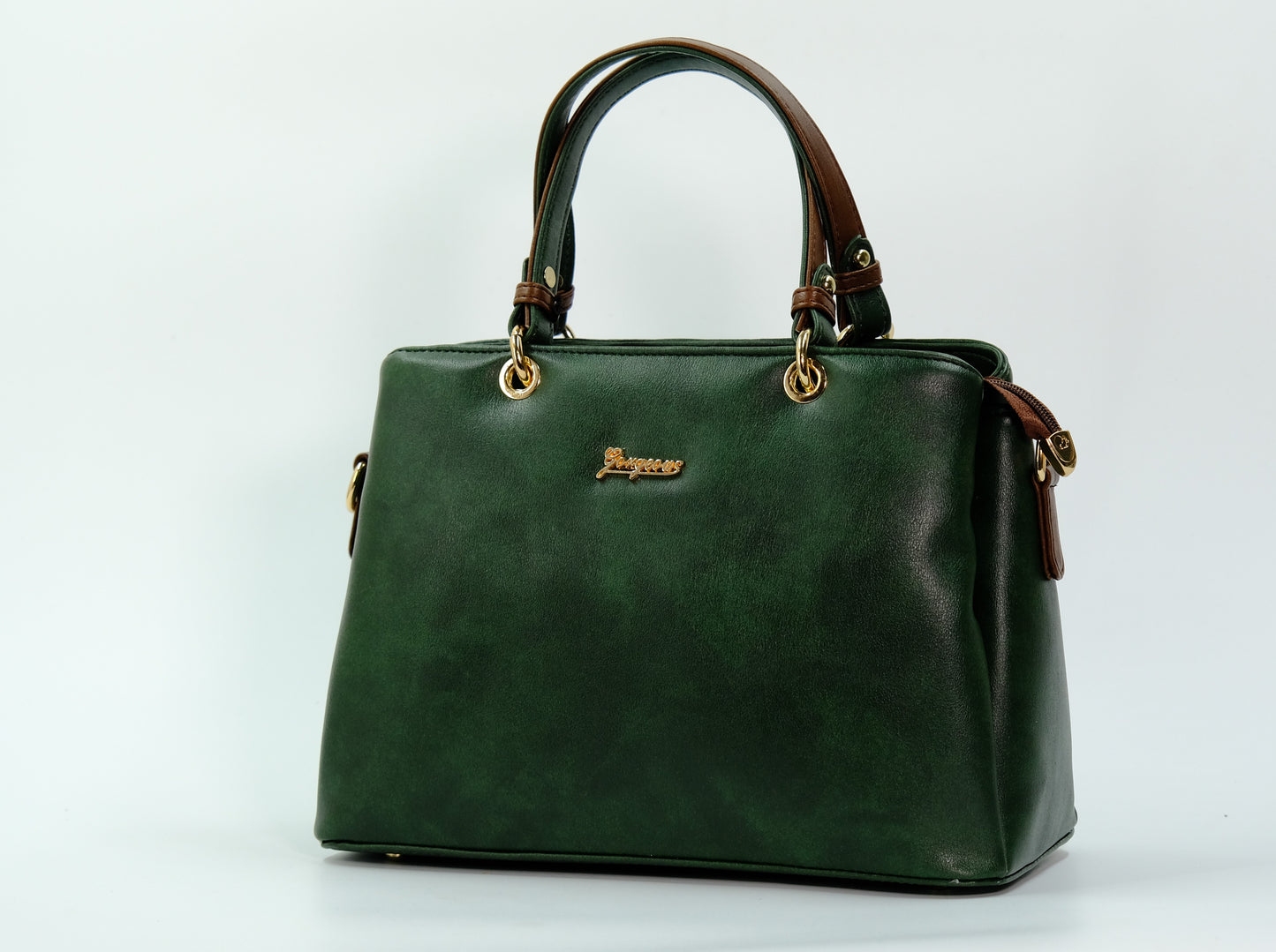 Forest Green Satchel women's handbag