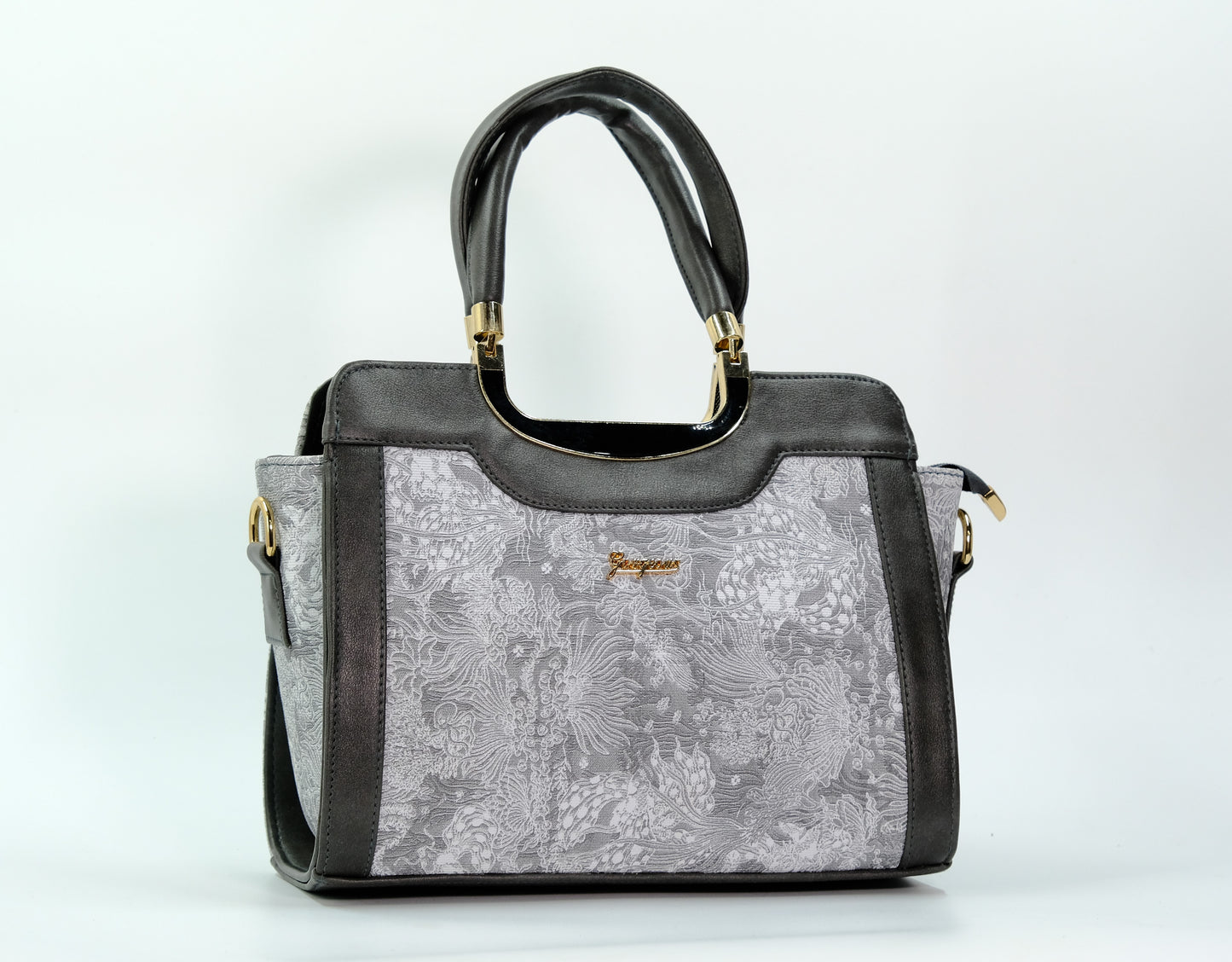 Silver Serenade Women Handheld Bag