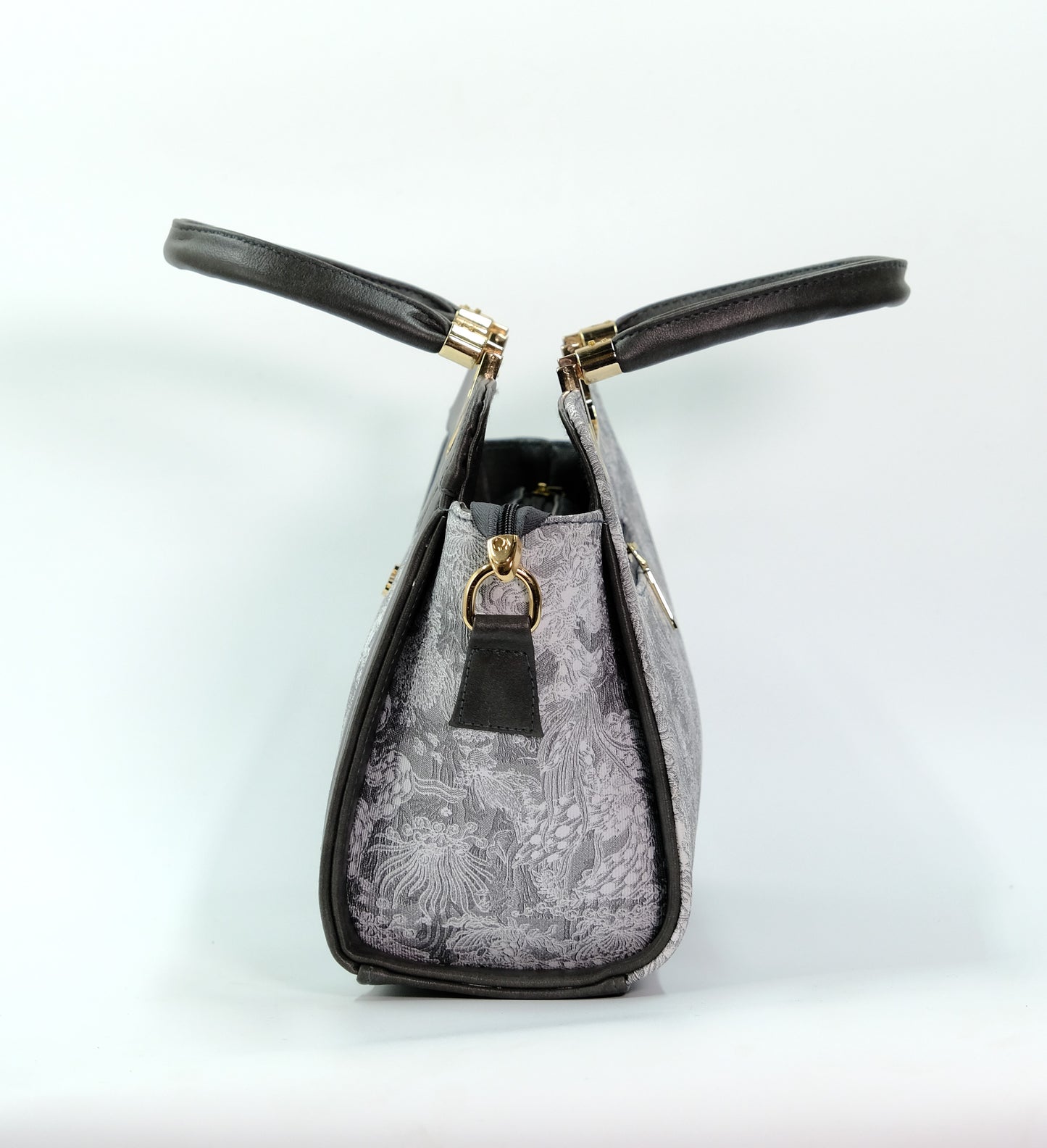 Silver Serenade Women Handheld Bag