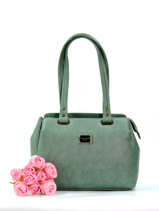 Mint Marina Satchel