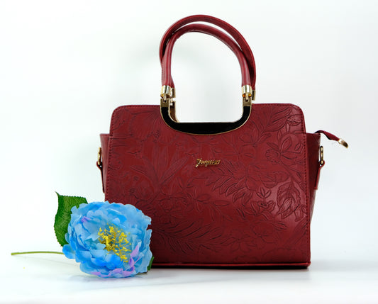 Maroon Muse women's handbag