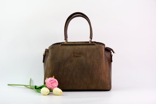 Bronze Beauty women's handbag