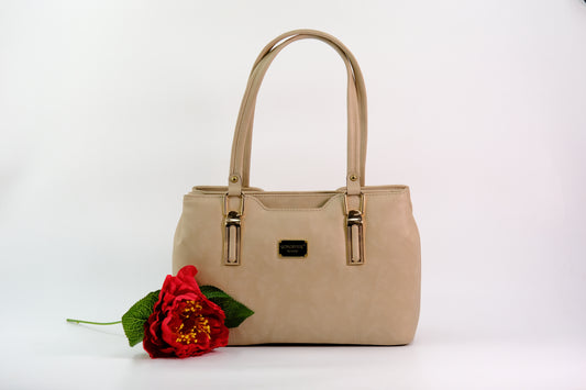 Beige Business handbag