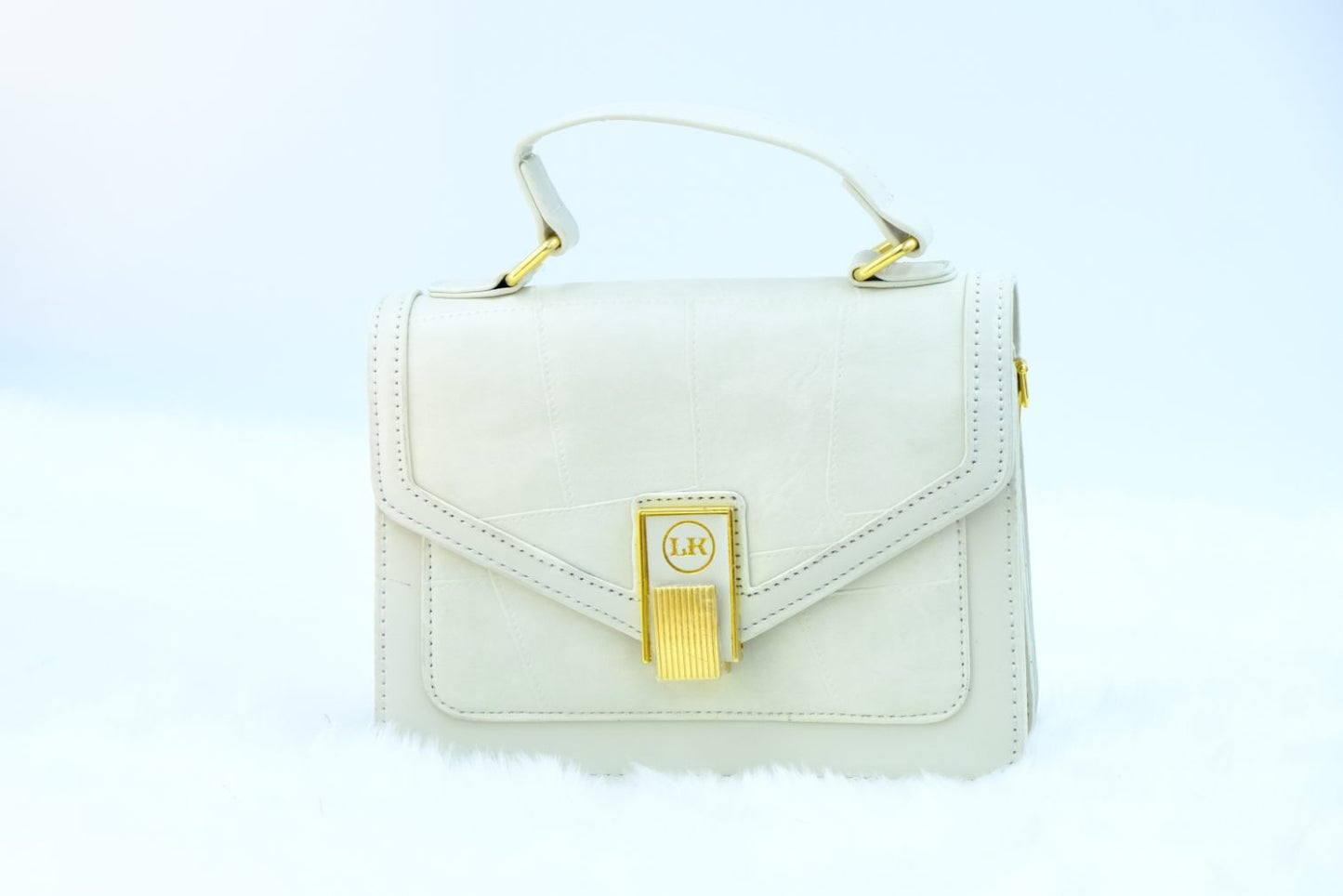 Elegant White Sling Bag